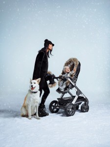 Stokke Stroller Winter Kit on Trailz Onyx Black 150519-0691
